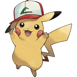 Pikachu - Kanto Cap