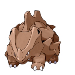 Shiny Rhyhorn