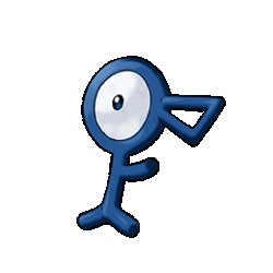 Shiny Unown