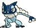 Shiny Frogadier